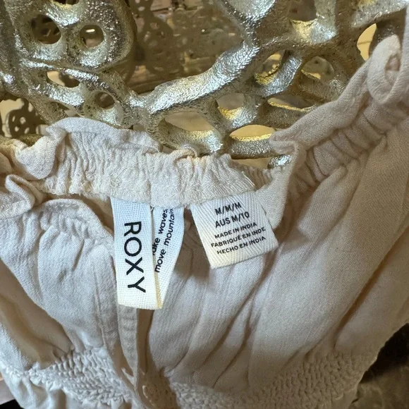 Cream Strappy Dress - Picture 3 of 3